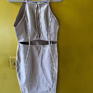 Birthday Dress - cutout dress